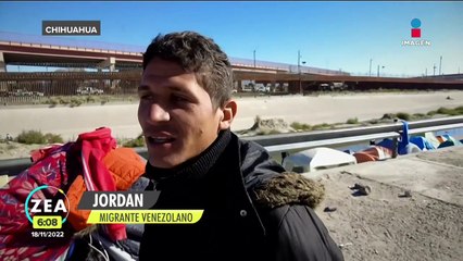 Migrantes en Chihuahua se entregan a las autoridades de la patrulla fronteriza