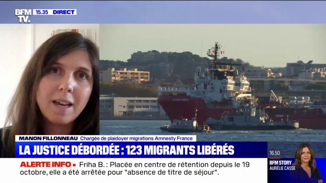 Ocean Viking: Il y avait d'autres façons d'accueillir ces personnes , estime Manon Fillonneau, chargée de plaidoyer migrations pour Amnesty France