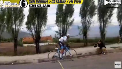 Vuelta a Ecuador 2022 Etapa 6 con Robinson Chalapud