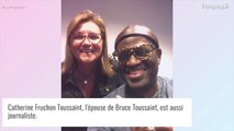 Bruce Toussaint : Rare sortie du journaliste avec sa femme Catherine pour Starmania