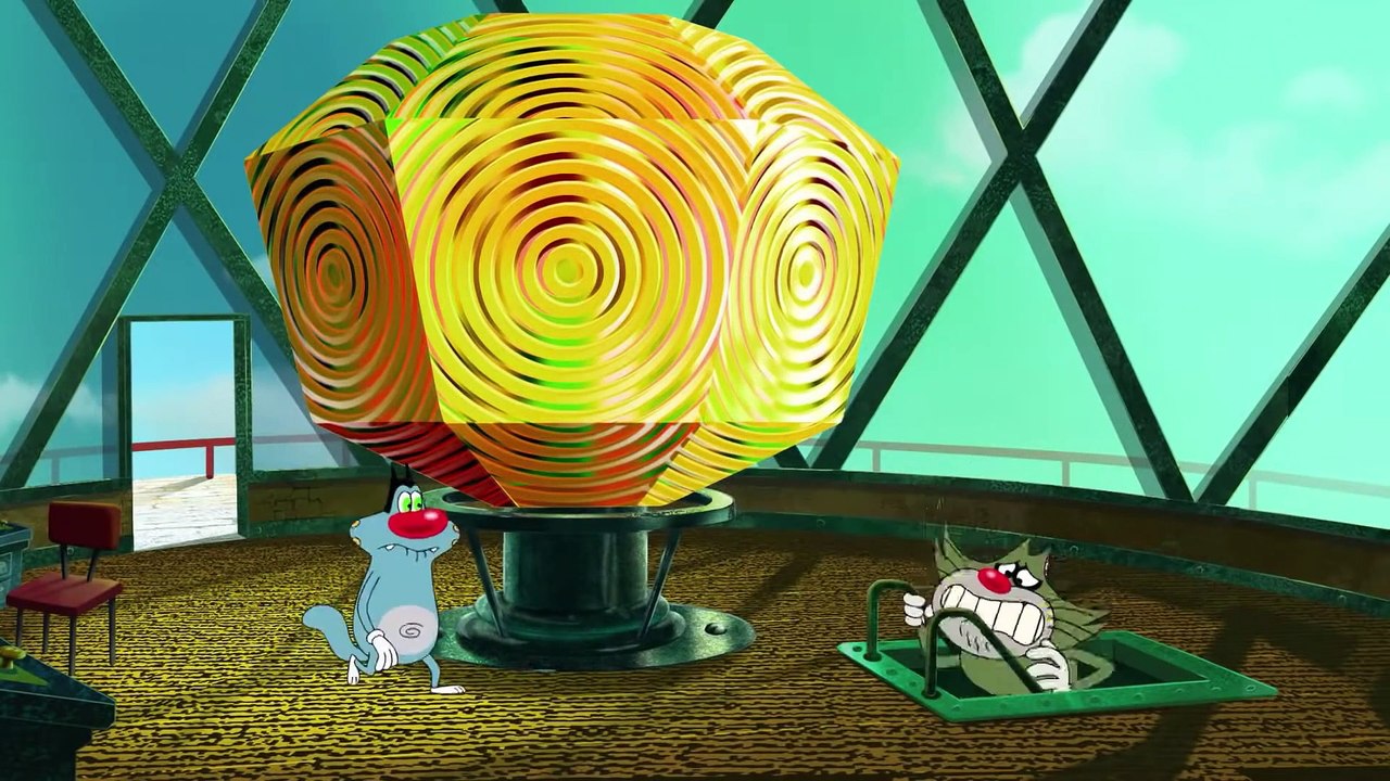 हिंदी Oggy and the Cockroaches - The Lighthouse Keeper (S04E02) - Hindi Cartoons for Kids