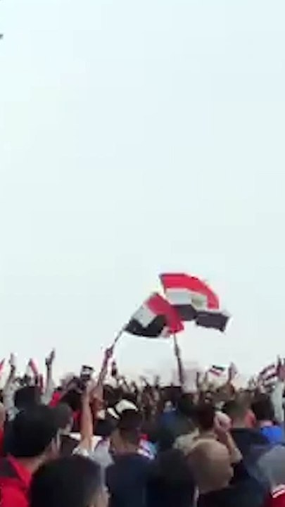 أجواء عالمية.. حماس الجماهير المصرية في مبارة مصر وبلجيكا بالكويت
