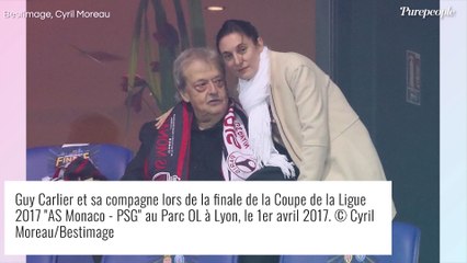 Guy Carlier en couple : rare apparition de sa nouvelle compagne Christine pour Starmania !