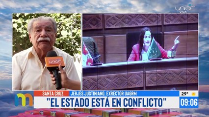 Jerjes Justiniano: "La intención del cerco fue para declarar estado de sitio en Santa Cruz "