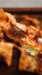 Puff Pastry Stuffed Crust Pizza