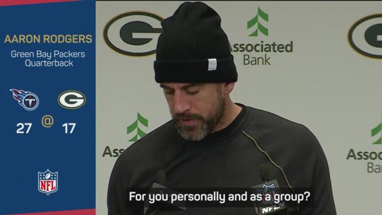 Rodgers not impressed by Packers fans booing during Titans defeat