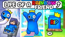 The LIFE of the RAINBOW FRIENDS In Minecraft!  Aphmau