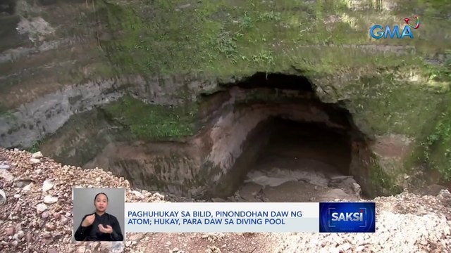 Paghuhukay sa Bilibid, pinondohan daw ng ATOM; hukay, para raw sa diving pool pero hindi bahagi ng kasunduan | Saksi
