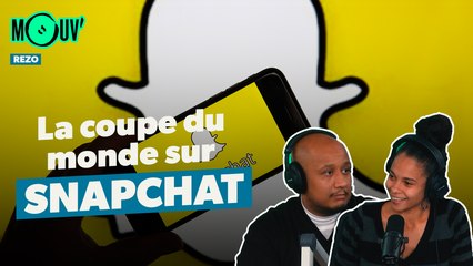 La coupe du monde sur Snapchat