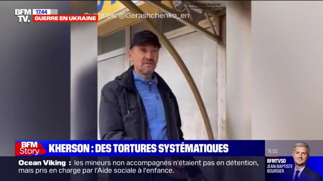 Séquestré et torturé pendant 24 jours par l'armée russe, cet Ukrainien témoigne