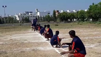 खो-खो में अंक जुटाने के लिए मशक्कत