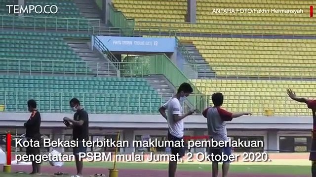 Mulai Hari Ini Aktivitas Luar Rumah di Kota Bekasi Maksimal Jam 18.00