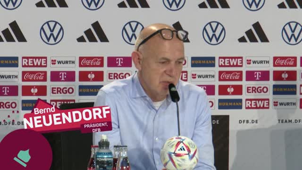 Neuendorf: FIFA-Mail hat uns 'verstört'