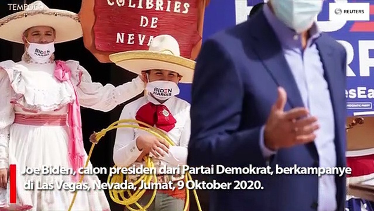 Suasana Kampanye Joe Biden di Las Vegas