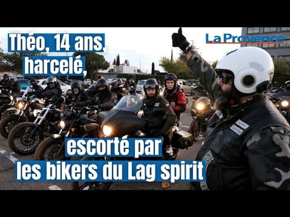 Carpentras : les bikers du Lag spirit escortent Théo 14 ans, harcelé depuis deux ans