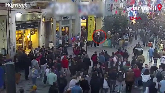 Terörist kadının İstiklal Caddesi'ndeki en net keşif görüntüleri ortaya çıktı