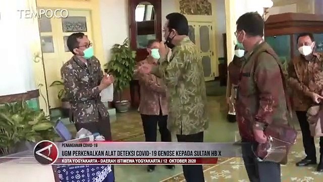 Ini Alat Deteksi COVID-19 GeNose karya UGM yang Diperkenalkan kepada Sultan HB X