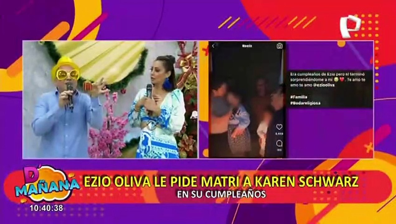 Rumbo al altar: Ezio Oliva le propone matrimoni...