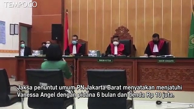 Kasus Psikotropika, Vanessa Angel Dituntut 6 Bulan Penjara dan Denda Rp 10 Juta