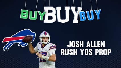 Back Josh Allen To Go Over His Rushing Yards Total Sunday Vs. Lions