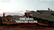 Video Viral, Detik-detik Tank Israel Terguling-guling Nyaris Meremukkan Tentara
