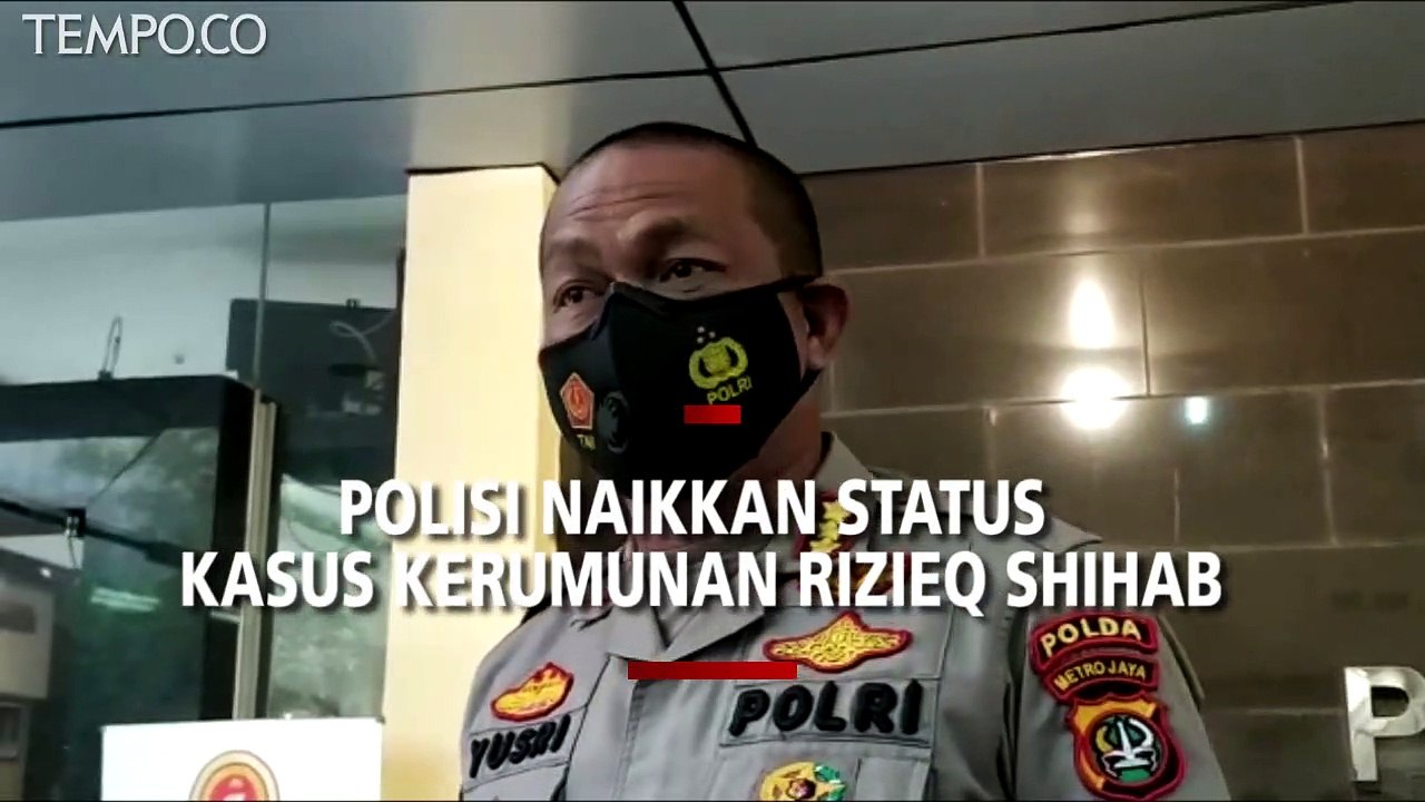 Temukan Unsur Pidana, Polisi Naikkan Status Kasus Kerumunan Rizieq Shihab ke Penyidikan