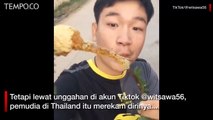 Video Viral, Pemuda Minum Madu Langsung dari Sarang, Bibir Membengkak