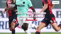 Kalahkan Genoa, Inter Milan ke Posisi Kedua Klasemen Liga Italia