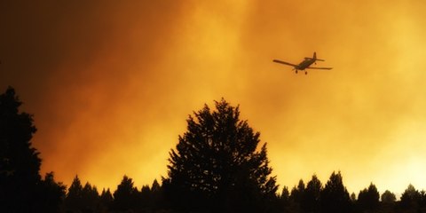 Gökçeada'da 3 farklı noktada yangın