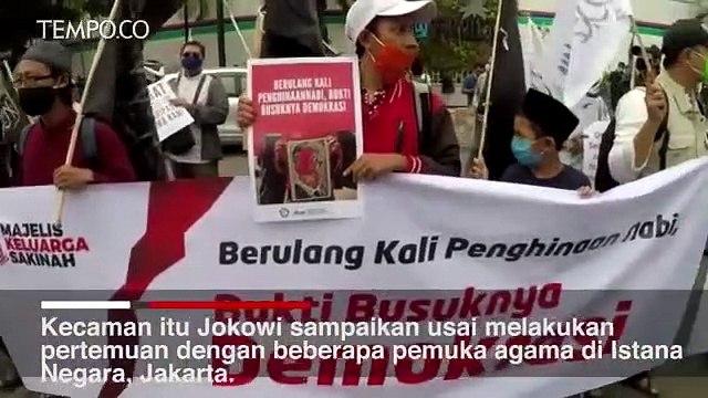 Massa Ormas Islam Kembali Demo Kedubes Prancis Hari Ini