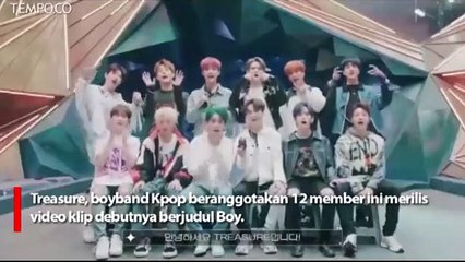 Gebrakan Debut Boyband Baru Treasure