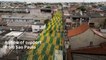 Brazilians turn Sao Paulo streets yellow and green ahead of World Cup