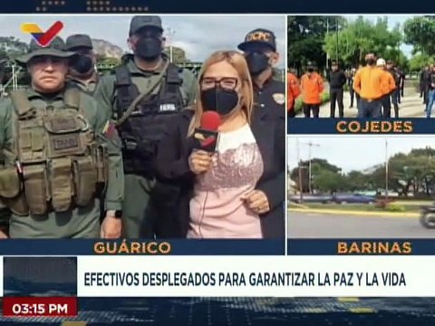 Despliegan más de 3 mil 800 funcionarios en el Dispositivo Navidades Seguras 2022 en Guárico