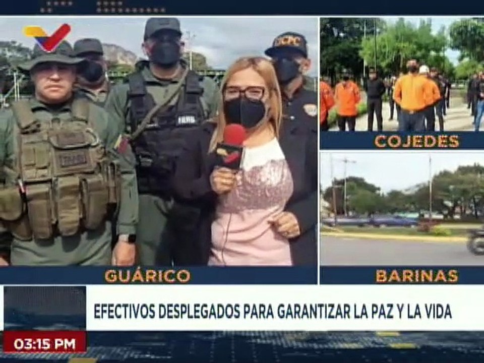 Despliegan más de 3 mil 800 funcionarios en el Dispositivo Navidades Seguras 2022 en Guárico
