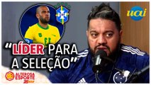Hugão elogia Daniel Alves: 'figura de grupo'