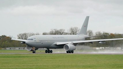 RAF completes first UK flight using 100% sustainable fuel in ‘breakthrough moment’
