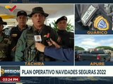 Cuerpos de seguridad ciudadana se despliegan en el edo. Táchira para el Operativo Navidades Seguras