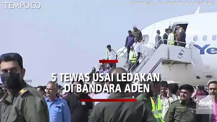 Ledakan dan Tembakan dalam Serangan di Bandara Aden, Sedikitnya 5 Tewas