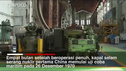 Inilah Kapal Selam Nuklir Pertama Cina, Berhasil Dioperasikan