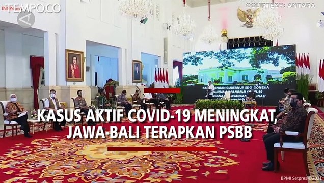 Alasan Pemerintah Terapkan Pembatasan Pergerakan di Jawa & Bali terkait Meningkatnya Kasus Covid-19