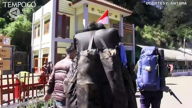 Gunung Semeru Meletus, Jalur Pendakian Ditutup Sementara