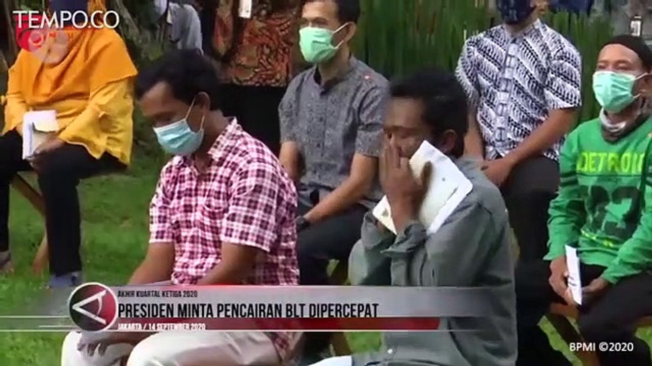 Ingin Tingkatkan Daya Beli, Presiden Jokowi Minta Pencairan BLT Dipercepat