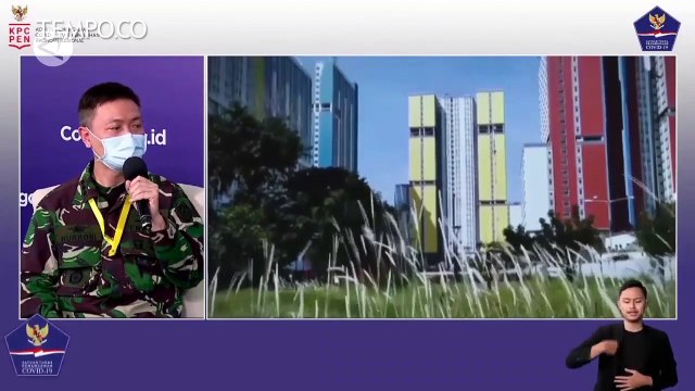 Pasien Isolasi Mandiri di RS Wisma Atlet Meningkat Capai 80%