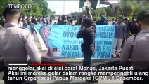 Hari Ulang Tahun OPM, Puluhan Orang Gelar Aksi di Monas