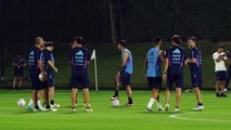 المنتخب الأرجنتيني لكرة القدم يجري أولى تمارينه في قطر استعداداً لانطلاق كأس العالم