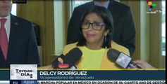 Temas del Día 18-11: Vicepresidenta de Venezuela Delcy Rodríguez concluye gira por Suiza