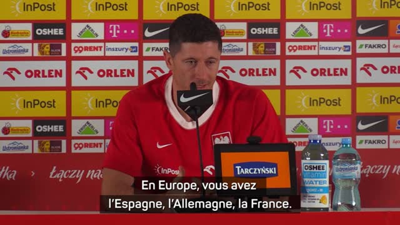 Pologne - Les favoris pour Lewandowski ? : "Le Brésil, l'Argentine, la France, l'Allemagne et l'Espagne"