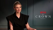 'The Crown' Star Elizabeth Debicki Breaks Down Diana's Iconic Fashion Moments And Her Own Views On The Royals | THR News