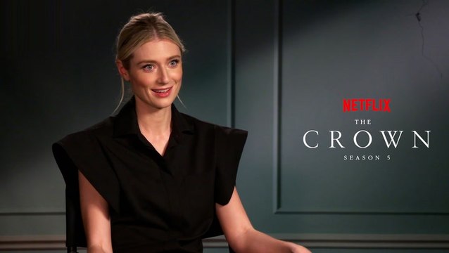 'The Crown' Star Elizabeth Debicki Breaks Down Diana's Iconic Fashion Moments And Her Own Views On The Royals | THR News
