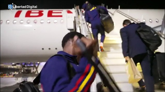 La selección española de fútbol ya está en Qatar